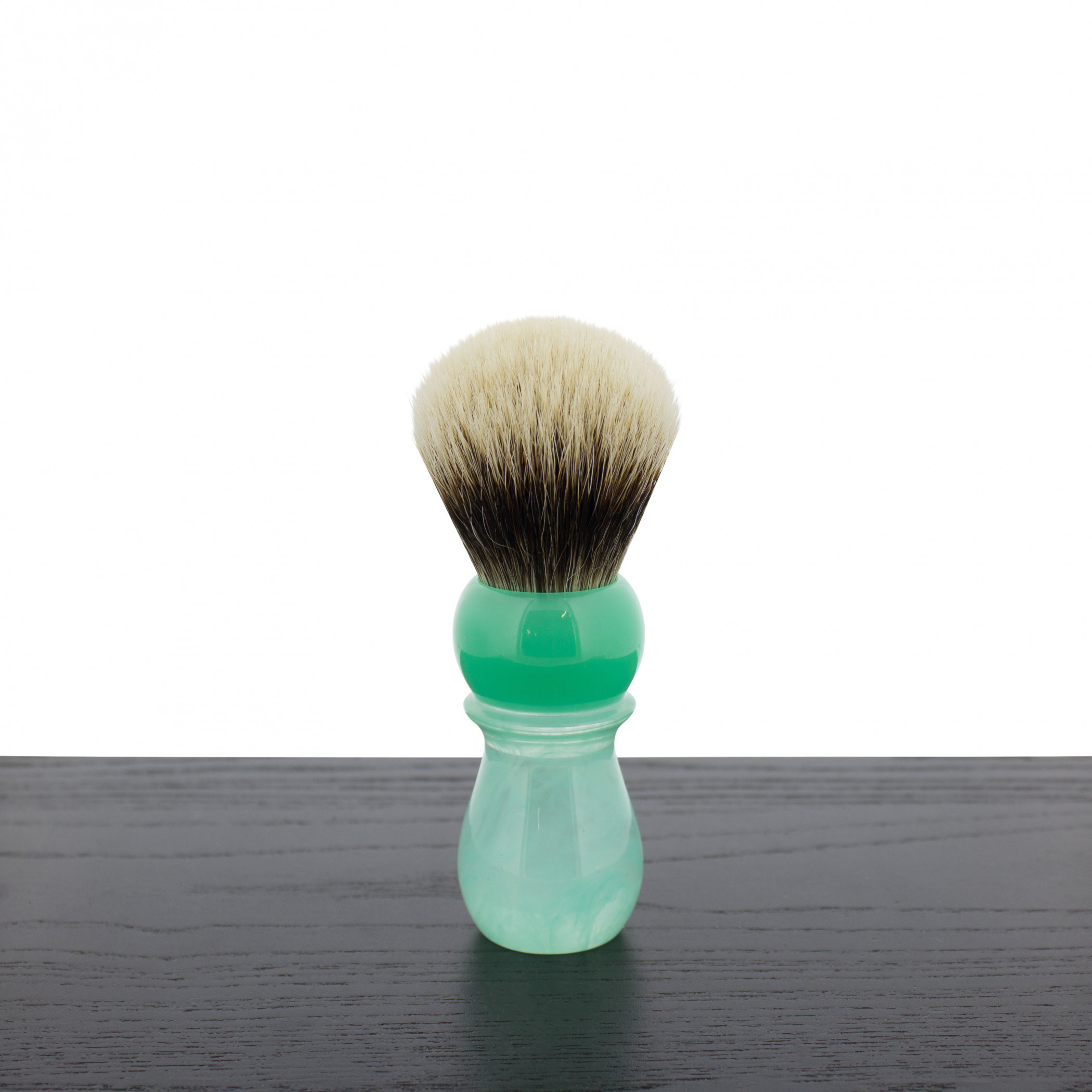 Product image 0 for Yaqi Two Band Silvertip Shaving Brush, Mountain Lake Handle, 24mm